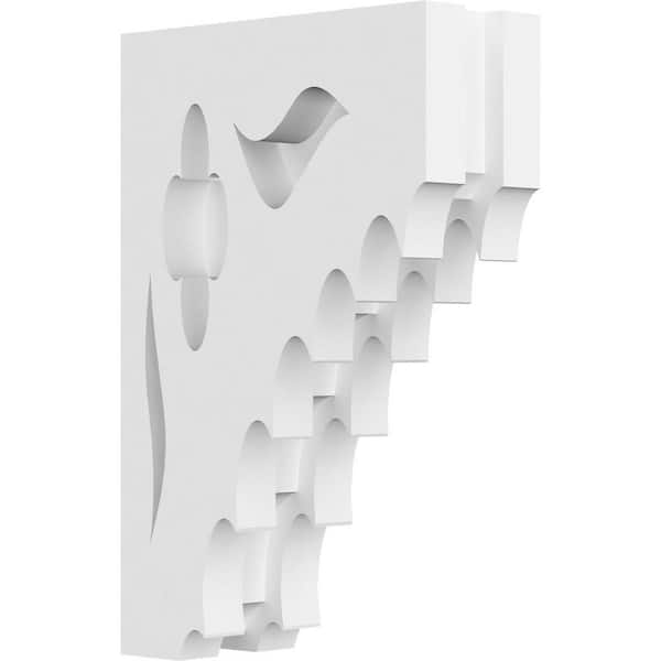 Ekena Millwork Wellington 1.5 in. W x 7 in. H x 4.5 in. D Signature Urethane Polyurethane Corbel