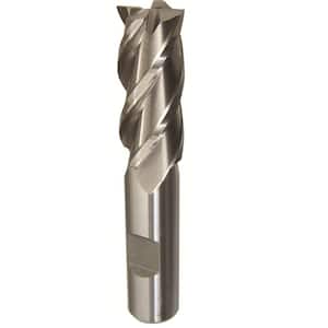 1-1/8 in. x 1 in. Shank High Speed Steel End Mill Specialty Bit with 4-Flute