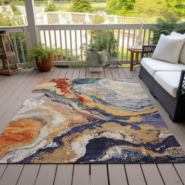 Addison Rugs Chantille Machine Washable Indoor/Outdoor Abstract