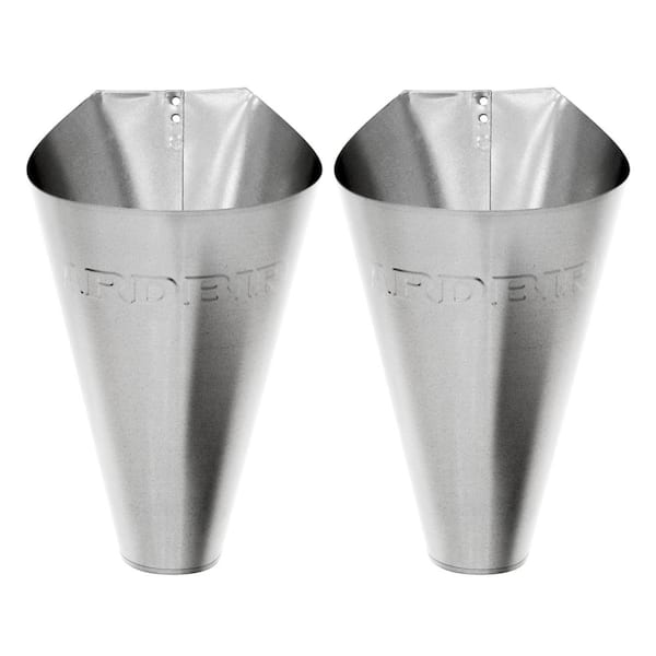 Yardbird Large Poultry Galvanized Steel Restraining Cones (2-Pack)