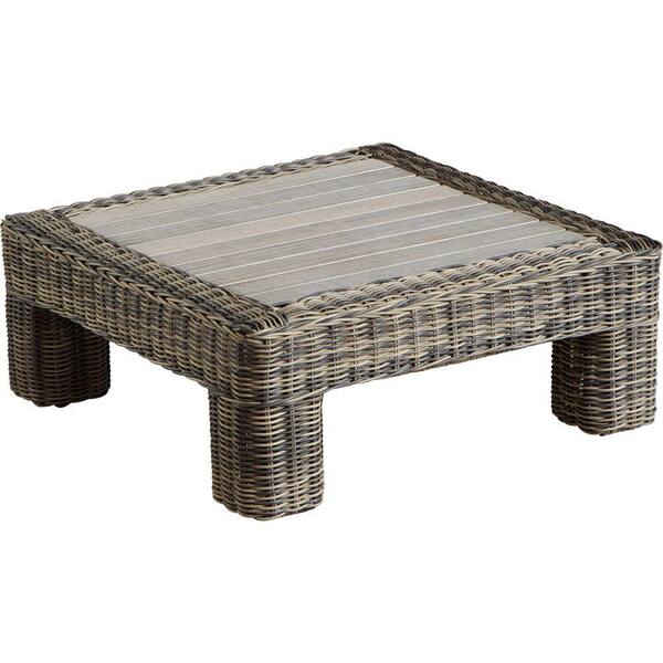 RST Brands Resort Weathered Grey Patio Coffee Table