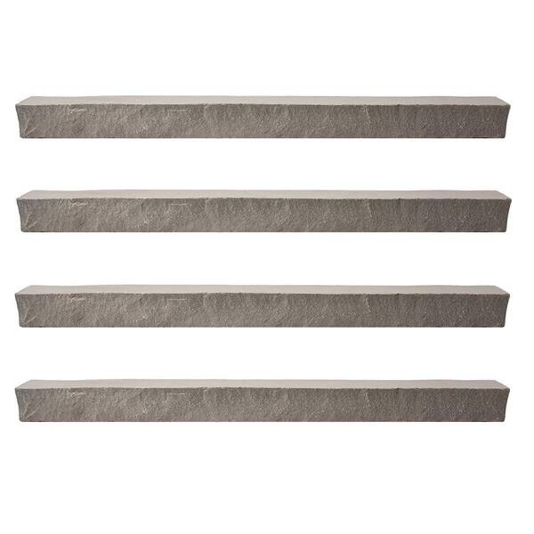 GenStone Stacked Stone 3.25 in. x 48 in. Kenai Faux Ledger (4-Pack)