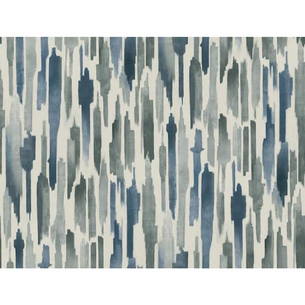 Unbranded Pluie Ocean Blue Wallpaper