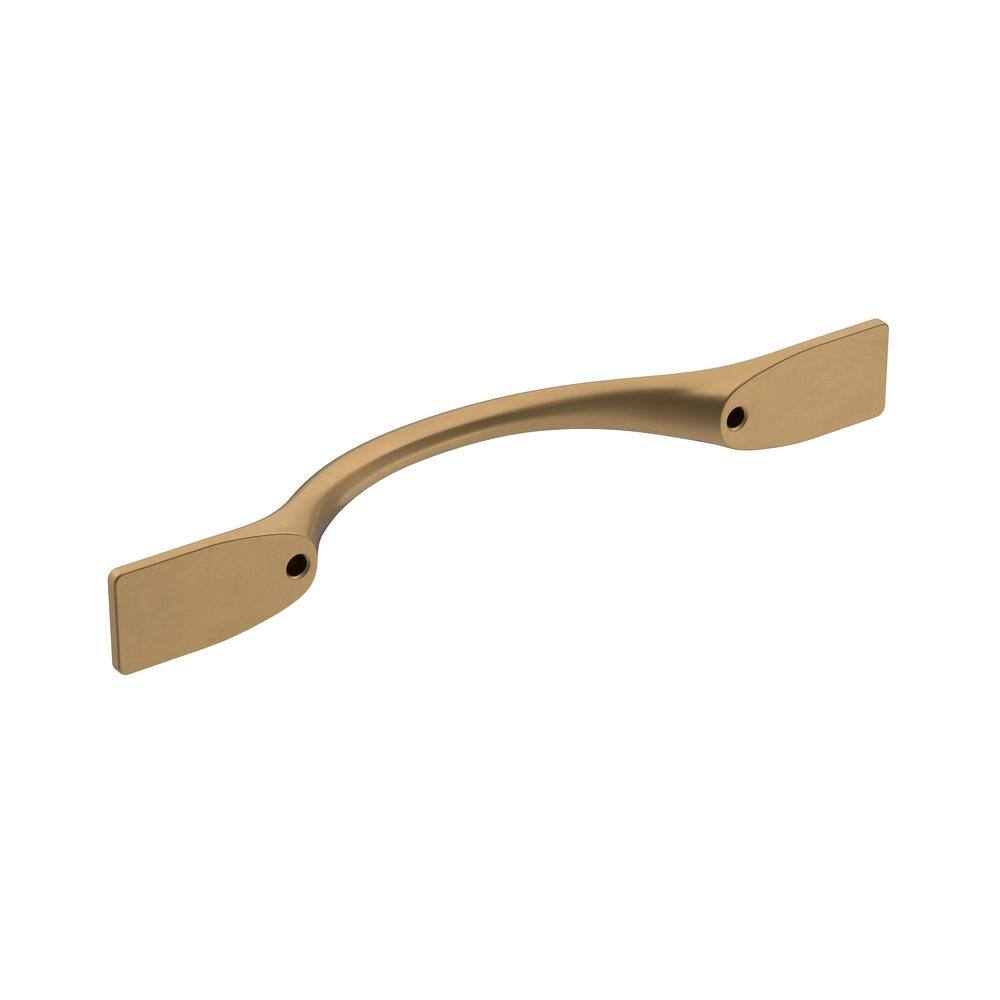 Champagne Bronze Modern Arch Cabinet Pull with Mounting Hardware