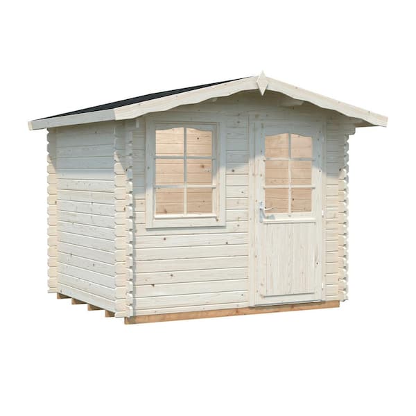 Leisure Season 8 ft. x 7 ft. Nordic Spruce Natural Wooden Cabin (56 sq. ft.)