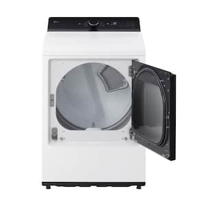 7.3 cu. ft. Vented SMART Electric Dryer in Alpine White with EasyLoad Door and Sensor Dry Technology