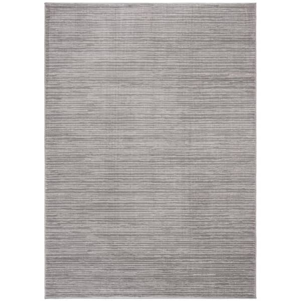 SAFAVIEH Vision Silver 4 ft. x 6 ft. Solid Area Rug