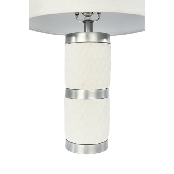 white diamante table lamp