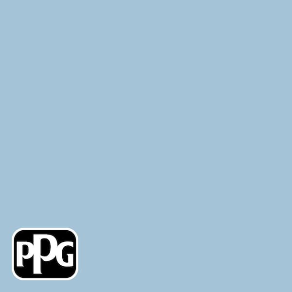 1 gal. PPG1158-3 Blue Bows Flat Interior Paint