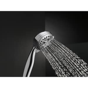 5-Spray Wall Mount Handheld Shower Head 1.75 GPM in Chrome