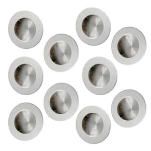FHIX 2-9/16 in. Dia Polished Stainless Steel Circular Flush Cup Pull (10-Pack)