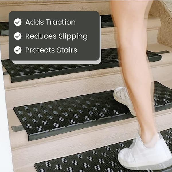 Anti Slip High Traction Grip Tape for Stairs, Steps, Indoor, Outdoor - Black (4 x 34 Feet)