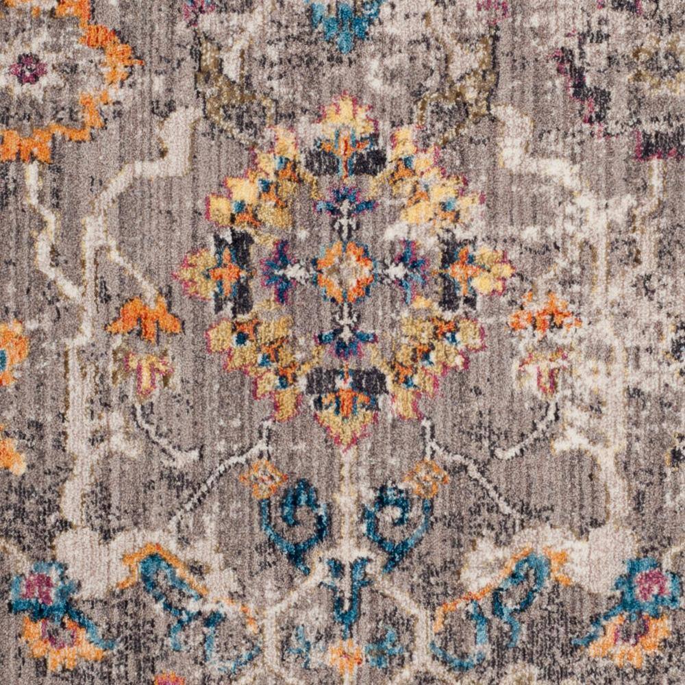 Modern Elegance Gray 8' x 10' Easy Care Synthetic Area Rug