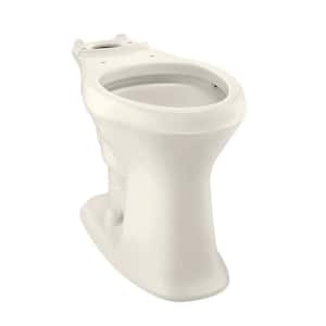 SuperClean 12 in. Rough-in Elongated Toilet Bowl Only in Biscuit