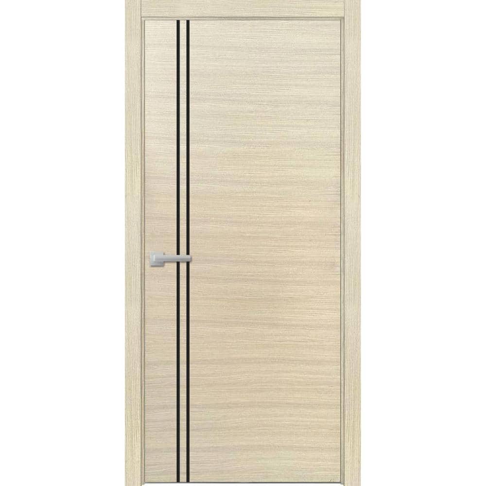 36 in. x 84 in. 1 Panel Natural Veneer Finished Solid Wood with Honeycomb Sliding Door with Hardware price history on PriceWatchPro