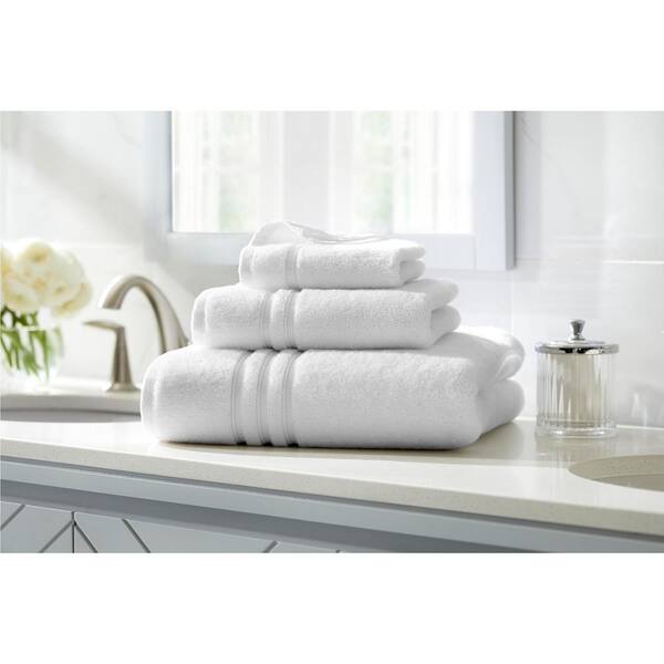 Home Decorators Collection Turkish Cotton Ultra Soft Shadow Gray Bath Towel  0615 BTHSHDW - The Home Depot