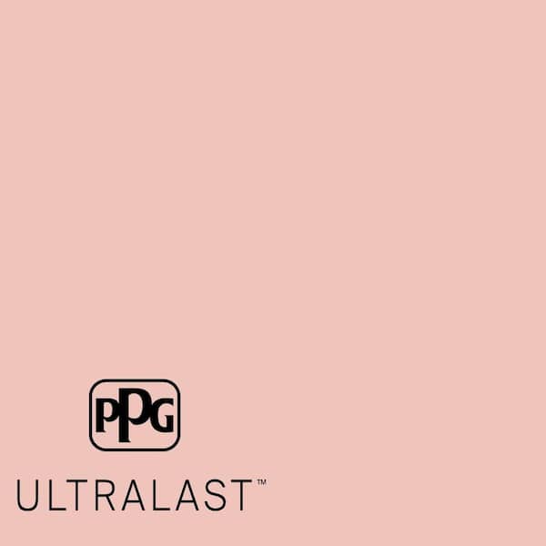 PPG UltraLast 1 qt. PPG1191-3 Peach Ash Matte Interior Paint and Primer