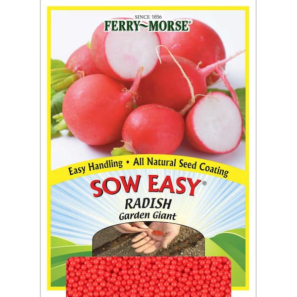 Ferry-Morse Sow Easy Radish Garden Giant Seeds