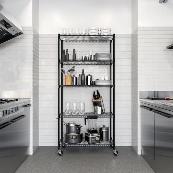 Seville Classics UltraDurable 5-Tier Commercial NSF certified