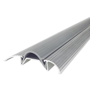 Low 3 in. x 20-1/2 in. Aluminum Threshold with Vinyl Seal