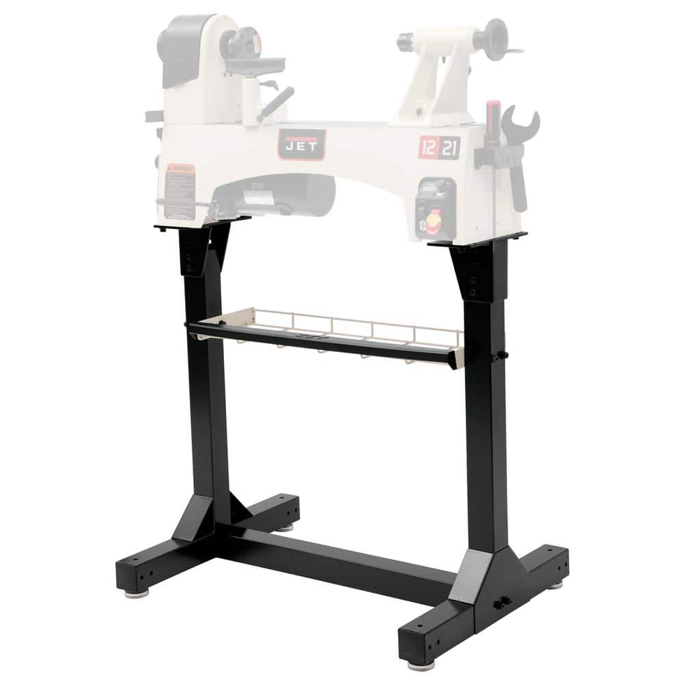 31.5 in. Stationary Lathe Stand for JWL-1221VS Wood Lathe 31.5 in. Stationary Lathe Stand for JWL-1221VS Wood Lathe