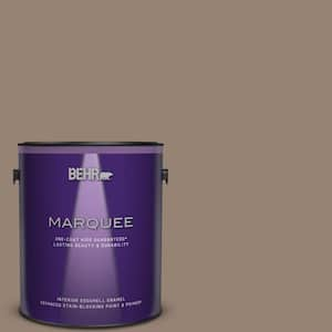 1 gal. #N230-5 Dry Brown One-Coat Hide Eggshell Enamel Interior Paint & Primer