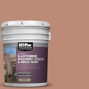 5 gal. #MS-04 Barely Dawn Elastomeric Masonry, Stucco and Brick Exterior Paint