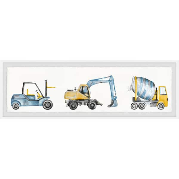 Unbranded "Ready for Action" by Marmont Hill Framed Travel Art Print 15 in. x 45 in.