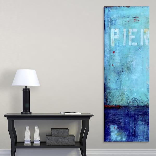GreatBigCanvas 20 in. x 60 in. "Pier 34 I" by Erin Ashley Canvas Wall Art