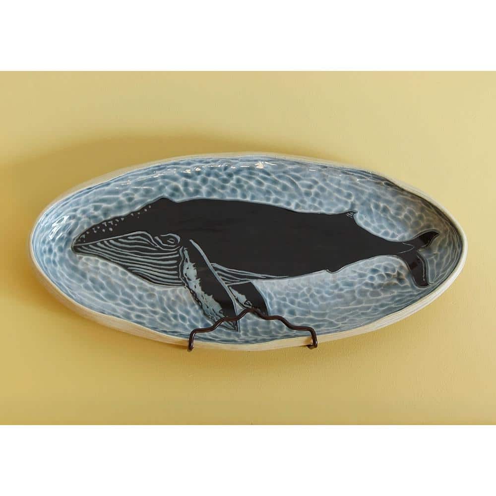 Medium Roman Bronze Metal Plate Wall Hanger 2-Pack