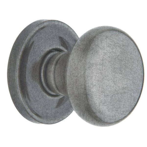Baldwin Estate Classic Distressed Antique Nickel Bed/Bath Door Knob