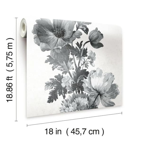 RoomMates WATERCOLOR FLORAL GIANT PEEL & STICK WALL DECALS RMK4708GM - The  Home Depot