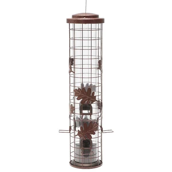 Perky-Pet Squirrel-Be-Gone Cylinder Squirrel Proof Bird Feeder - 1.75 lb. Capacity