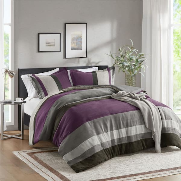 Purple sheets - King online - Slate Gray - NEW