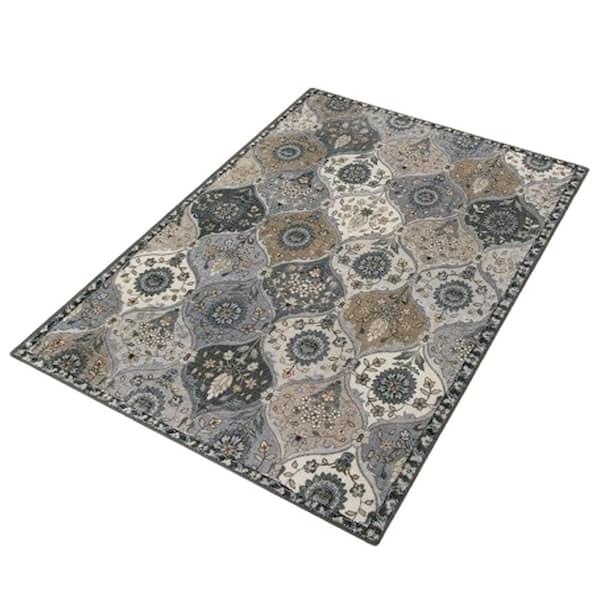 2x3 Rugs for Entryway Non-Slip Washable Indoor Door Mat,Grey