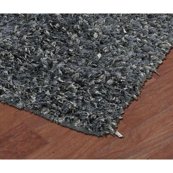 Grey Sparkle Rug Shimmer Glitter Floral Pattern Silver Woven Carpet Small Large 