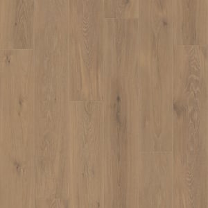 Fairway Estates Oak 14 mm x 8 in. W Waterproof Laminate Wood Flooring(13.28 sq. ft./case)