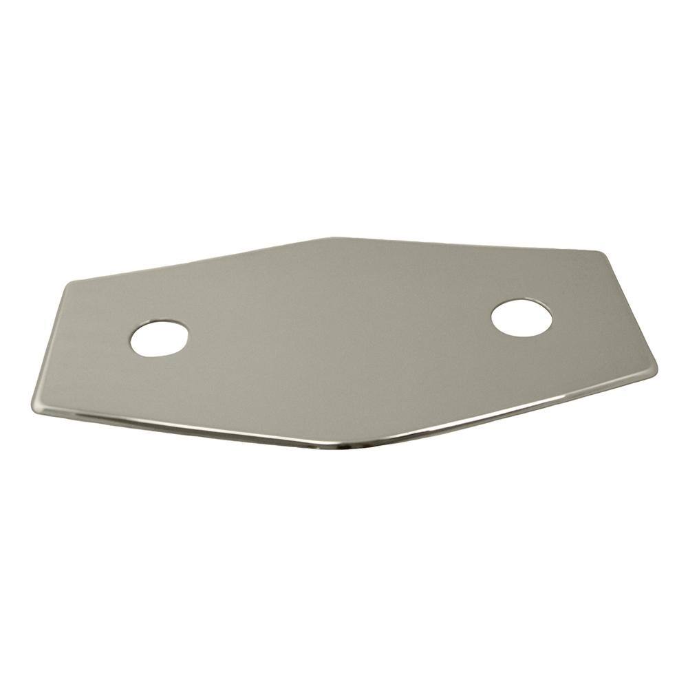 Westbrass TwoHole Remodel Cover Plate for Bathtub and Shower Valves