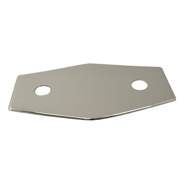 Westbrass Two-Hole Remodel Cover Plate for Bathtub and Shower Valves ...