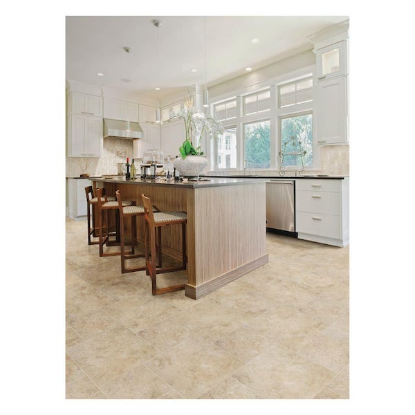 Forest Hills Crema 12 in. x 12 in. Porcelain Floor and Wall Tile (15 sq. ft./case)
