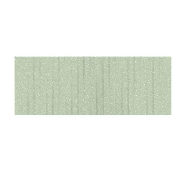 Swan 8 ft. x 3 ft. Beadboard One Piece Easy Up Adhesive Wainscot in Seafoam-DISCONTINUED