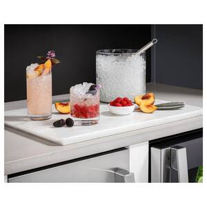15 in 50lb Built-In or Freestanding Ice Maker with Nugget Ice, Custom Panel Ready