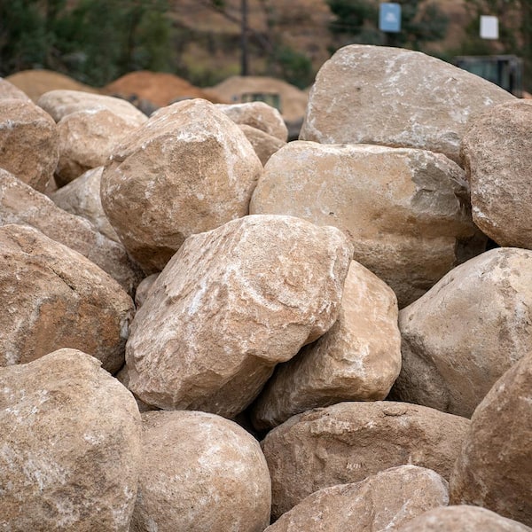 Classic Stone 10 cu. ft. Large River Rock Assorted Decorative Stone - (1  Bag/10 cu. ft./Pallet) HD.COM SS 5 - The Home Depot