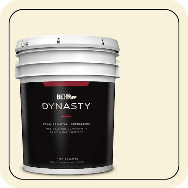 BEHR DYNASTY 5 gal. #390E-1 Cosmic Dust Matte Interior Stain-Blocking Paint & Primer