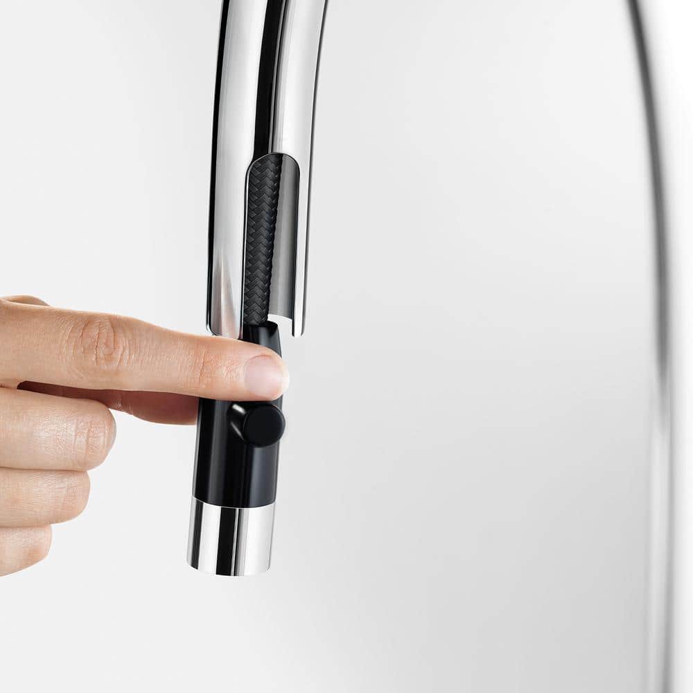 Classic Steel Pull-Down Spray Kitchen Faucet