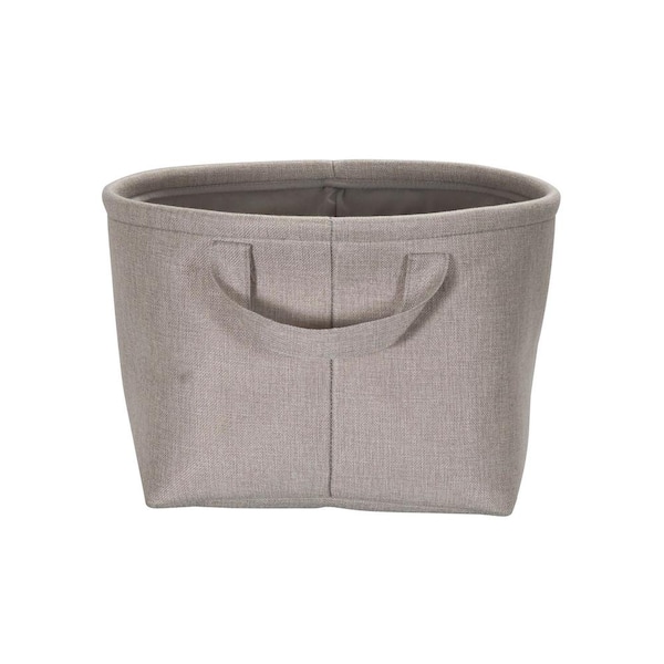 Cotton/linen Canvas Foldable Opening Medium Fabric Laundry Basket Holding  And Arranging Laundry Bucket 35*45CM Metal Basket with Bedroom Storage Baskets  Laundry Organization And Storage Storage Basket 