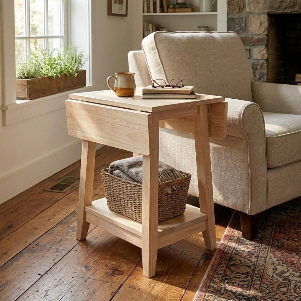 International Concepts 22 in. Unfinished Square Solid Wood End