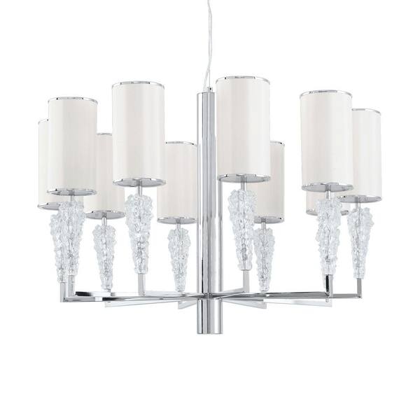 Eurofase Luxuria Collection 50+1-Light Chrome Chandelier-DISCONTINUED