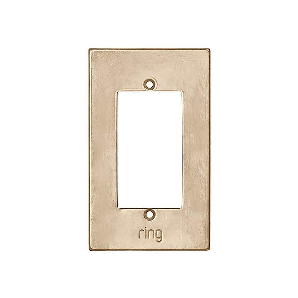 ring doorbell wired faceplate