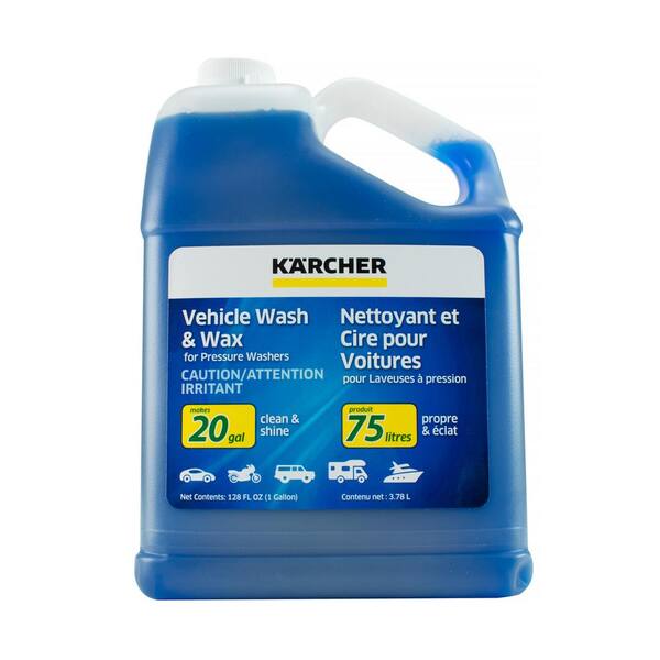 Karcher 128 oz. Vehicle Wash and Wax Pressure Washer Cleaner